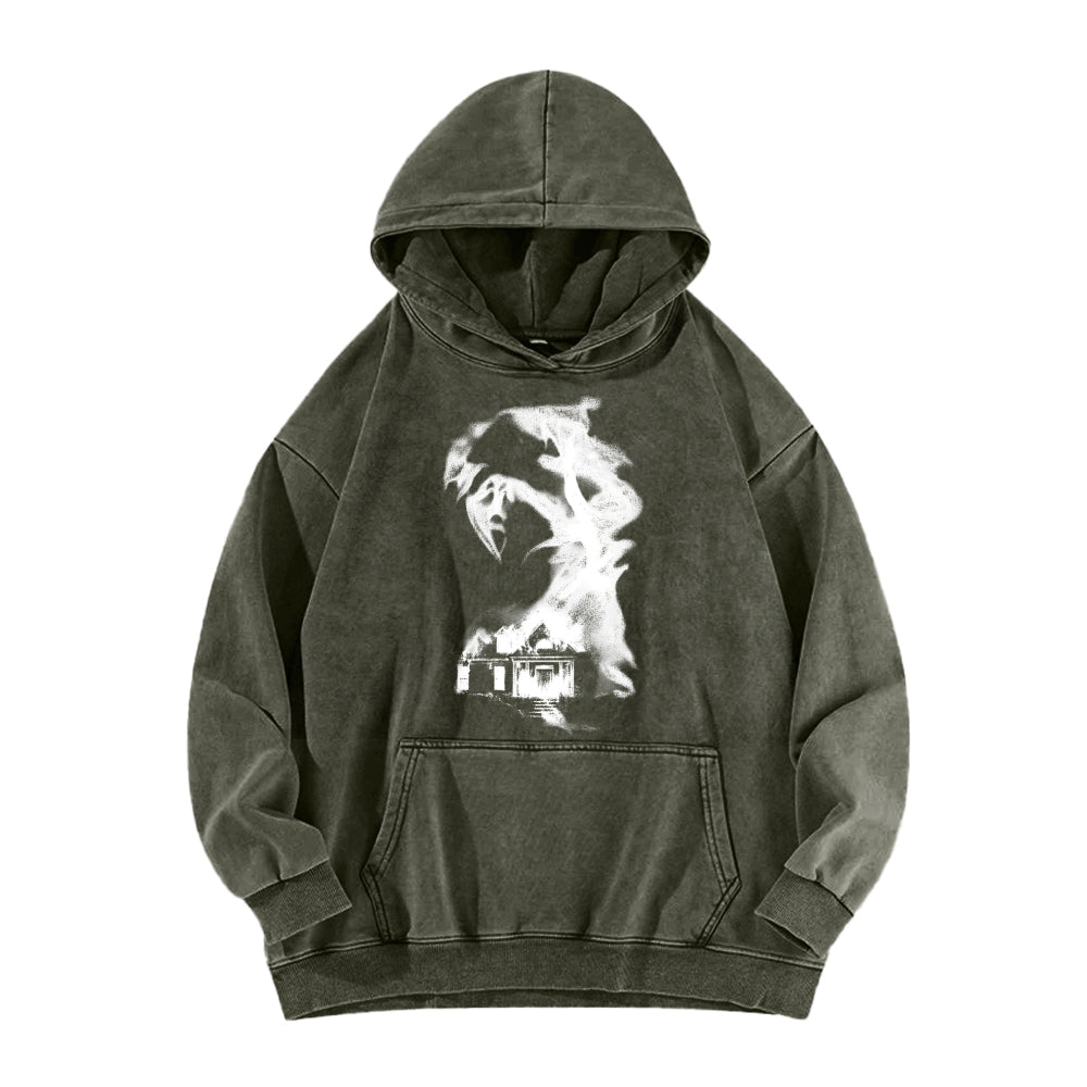 Scream Unisex Washed Hoodie 2603002486