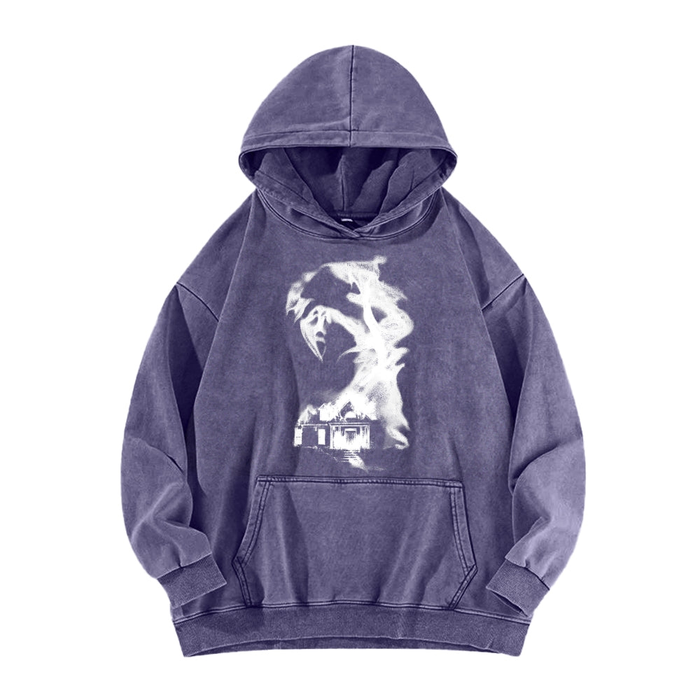Scream Unisex Washed Hoodie 2603002486
