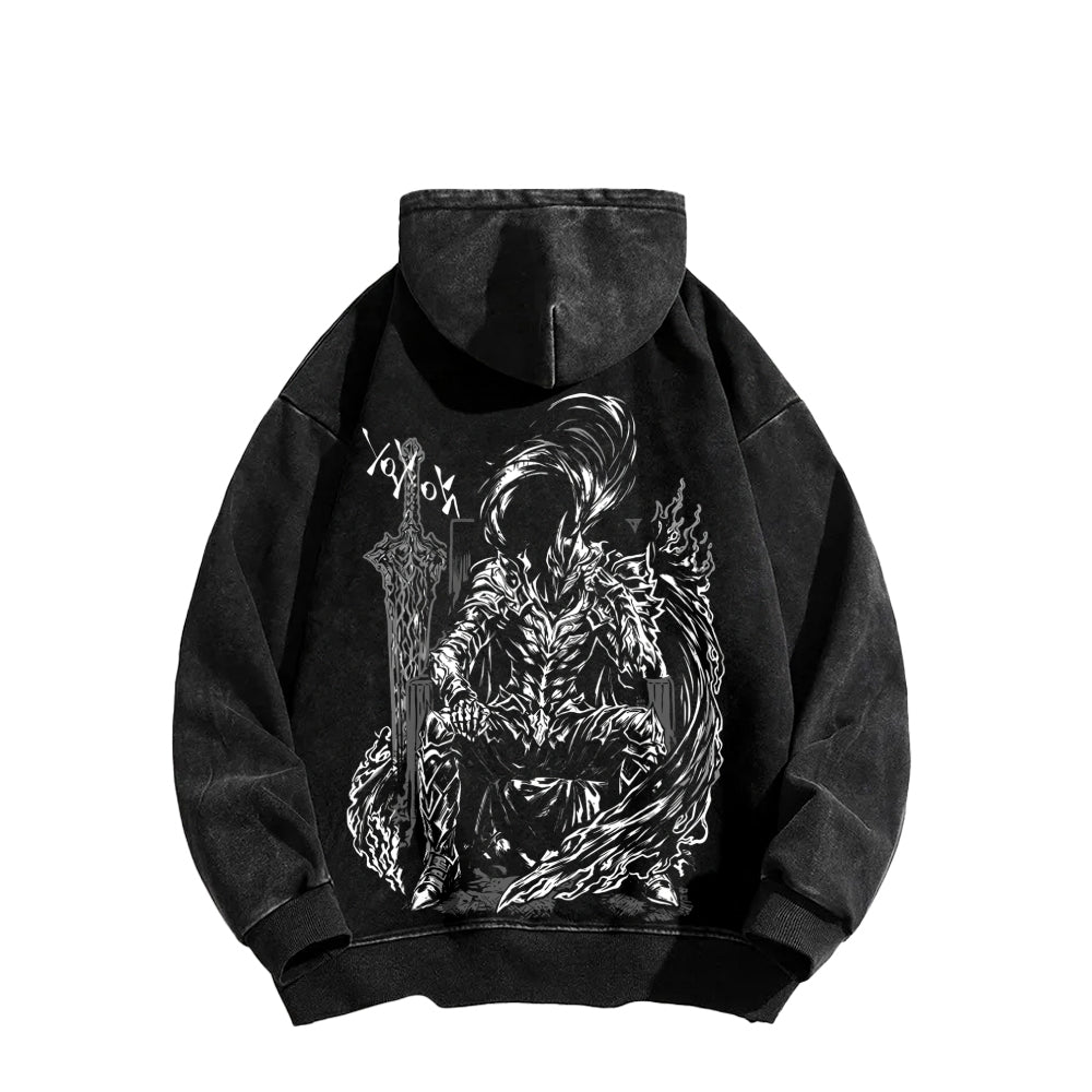 Berserk Unisex Washed Hoodie 2603003871