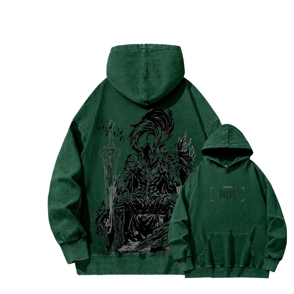 Berserk Unisex Washed Hoodie 2603003871