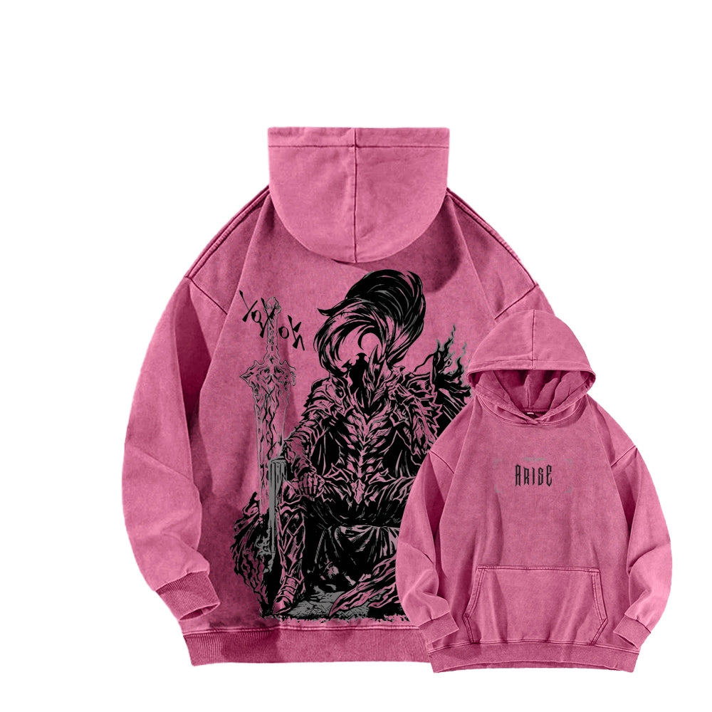 Berserk Unisex Washed Hoodie 2603003871