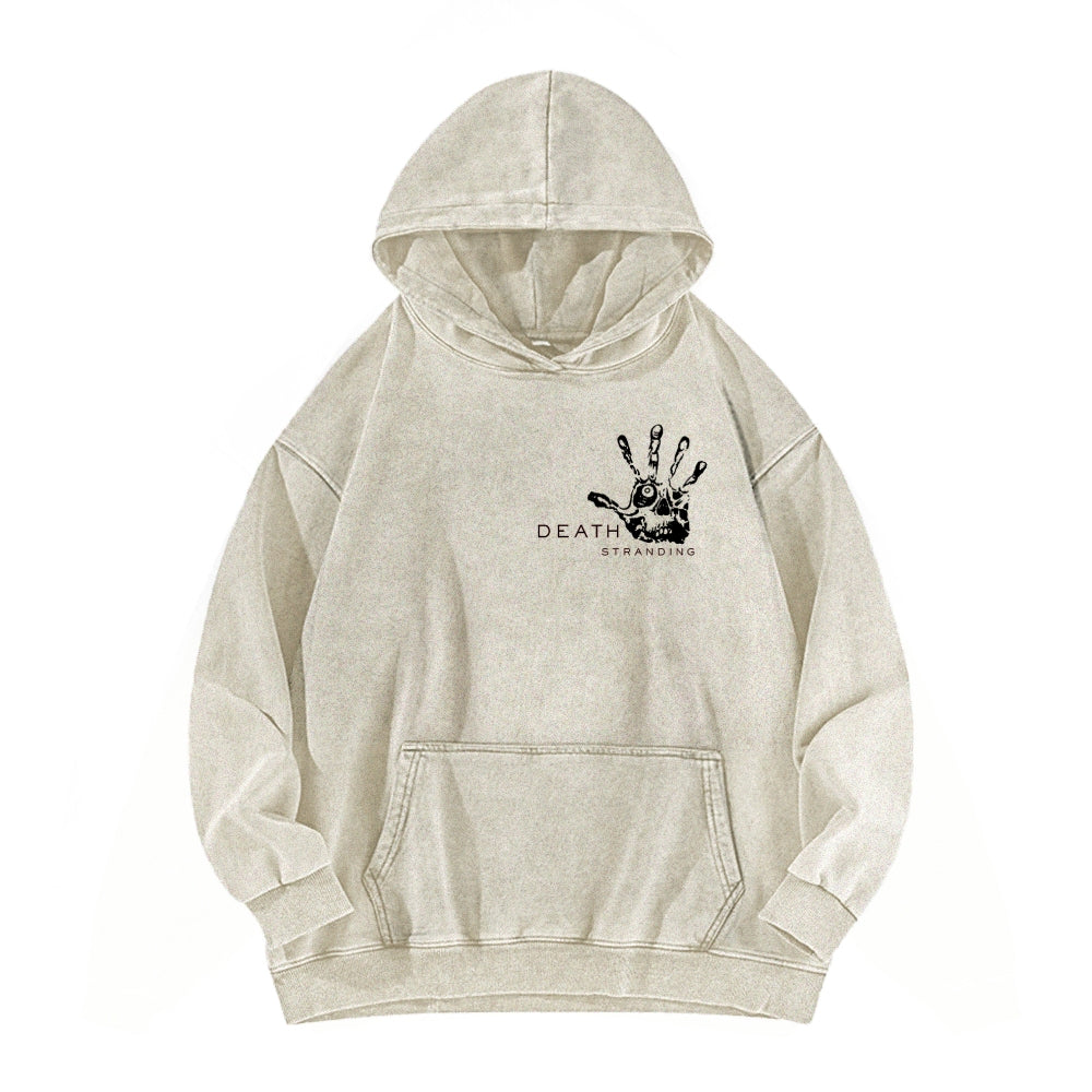Death Stranding Unisex Washed Hoodie 2603004041