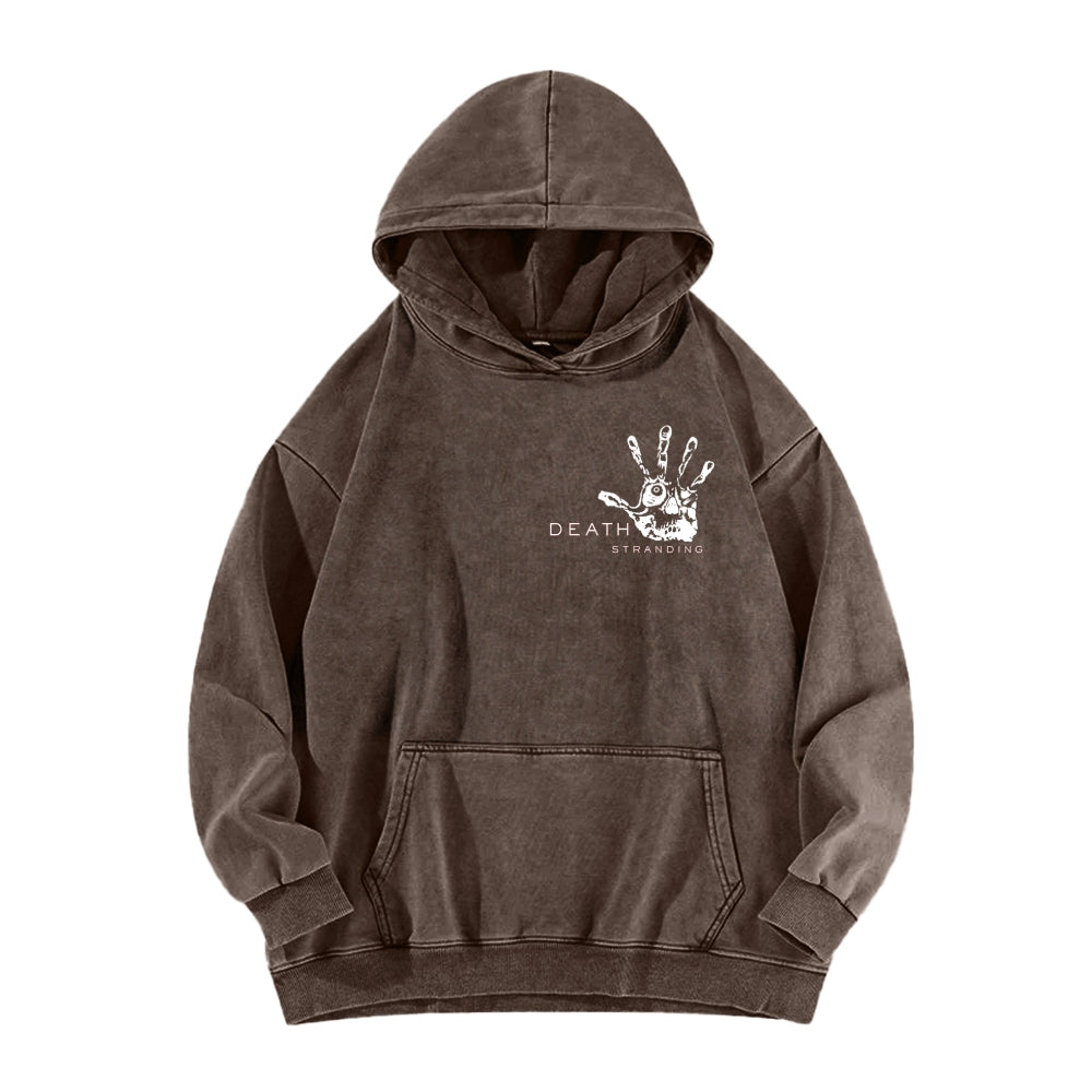 Death Stranding Unisex Washed Hoodie 2603004041