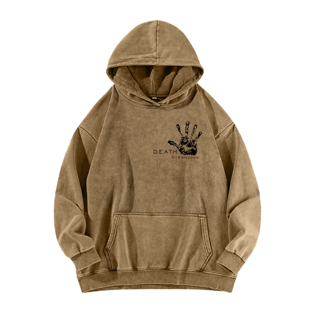 Death Stranding Unisex Washed Hoodie 2603004041