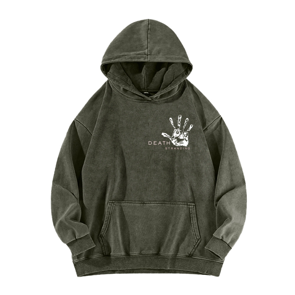 Death Stranding Unisex Washed Hoodie 2603004041