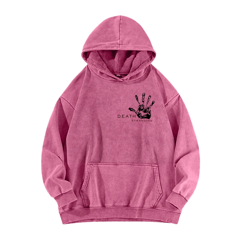 Death Stranding Unisex Washed Hoodie 2603004041