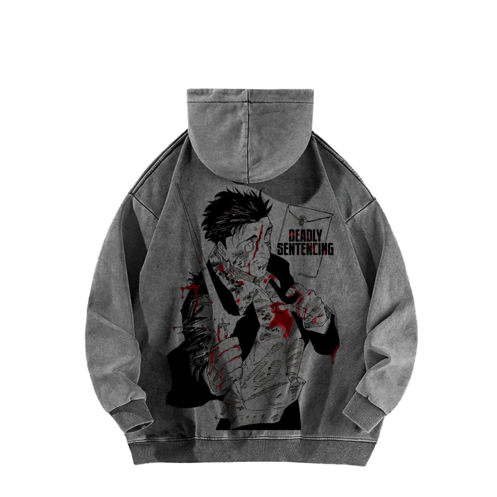 Jujutsu Kaisen Unisex Washed Hoodie 2603008303