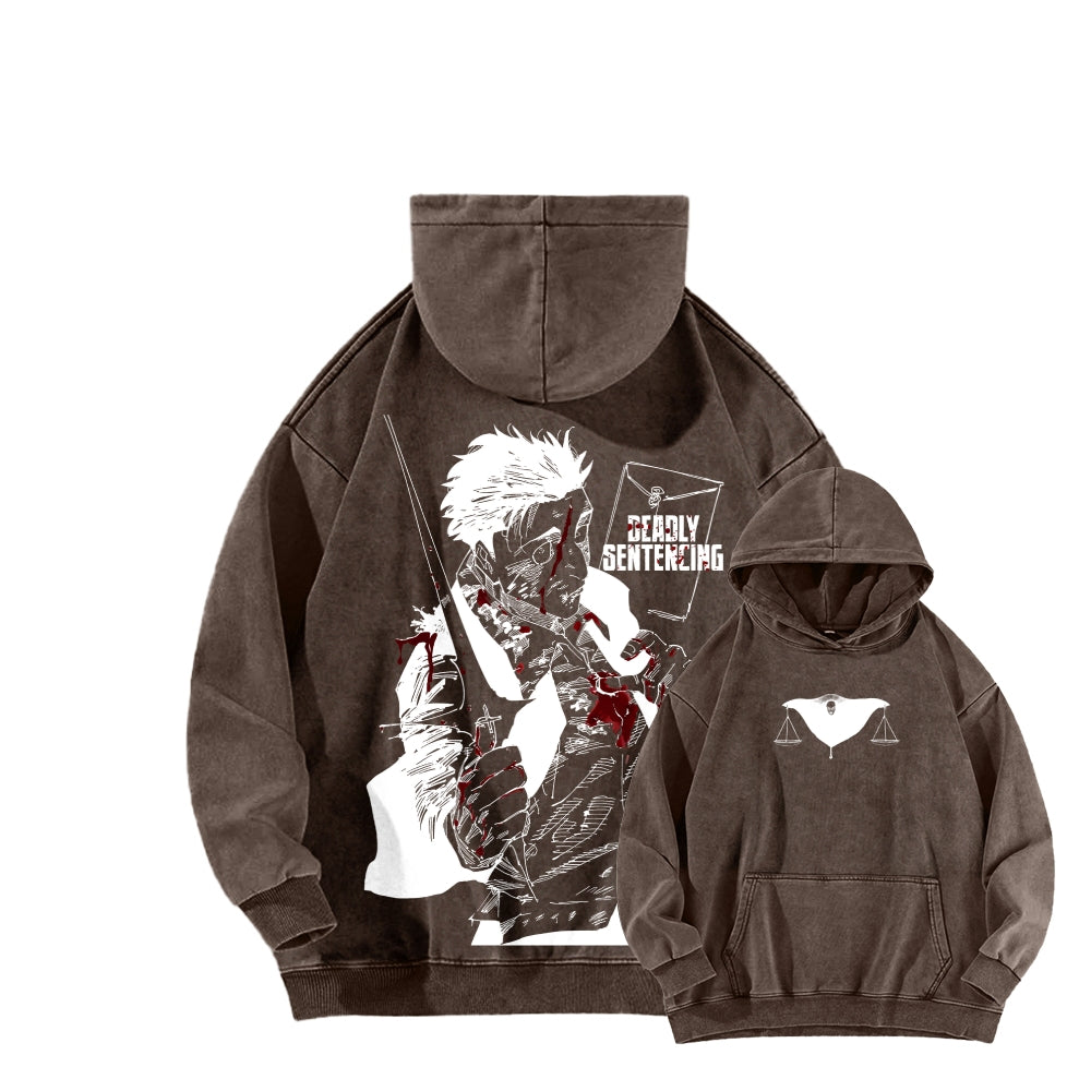 Jujutsu Kaisen Unisex Washed Hoodie 2603008303