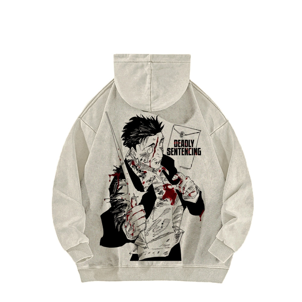 Jujutsu Kaisen Unisex Washed Hoodie 2603008303