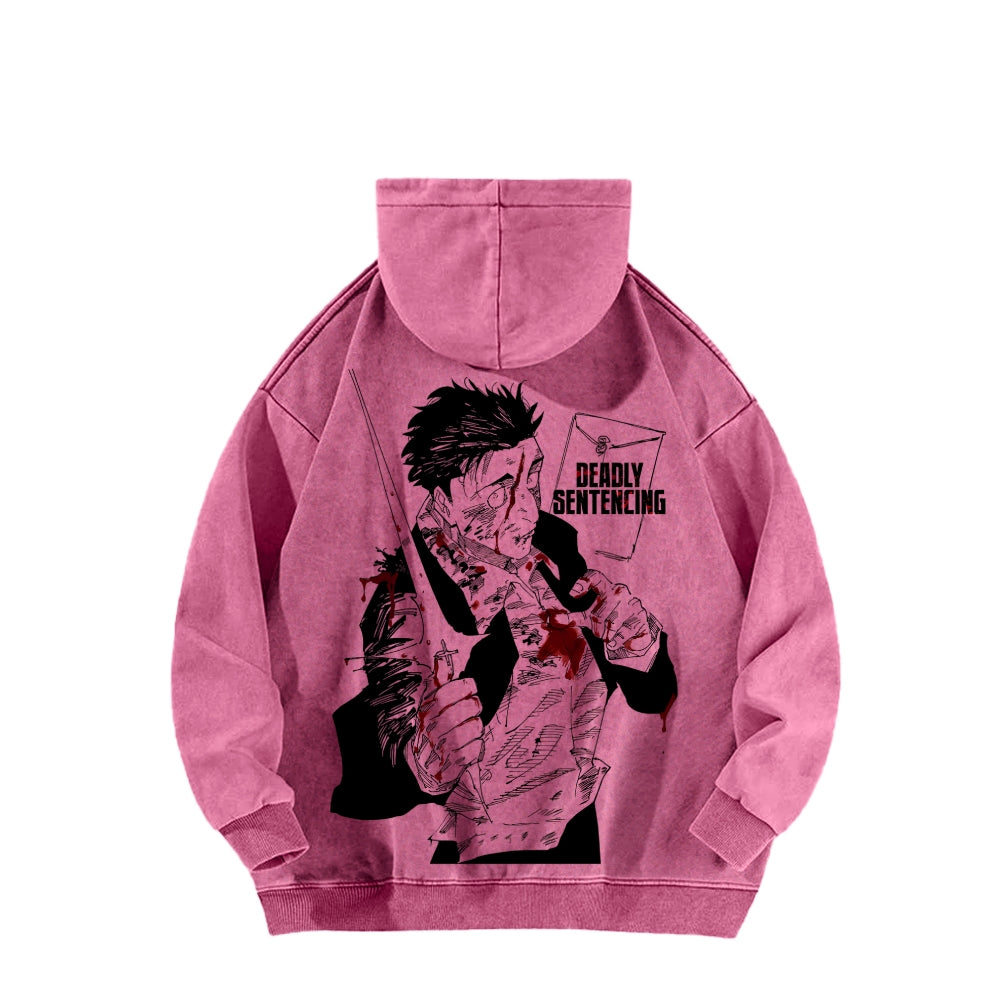 Jujutsu Kaisen Unisex Washed Hoodie 2603008303