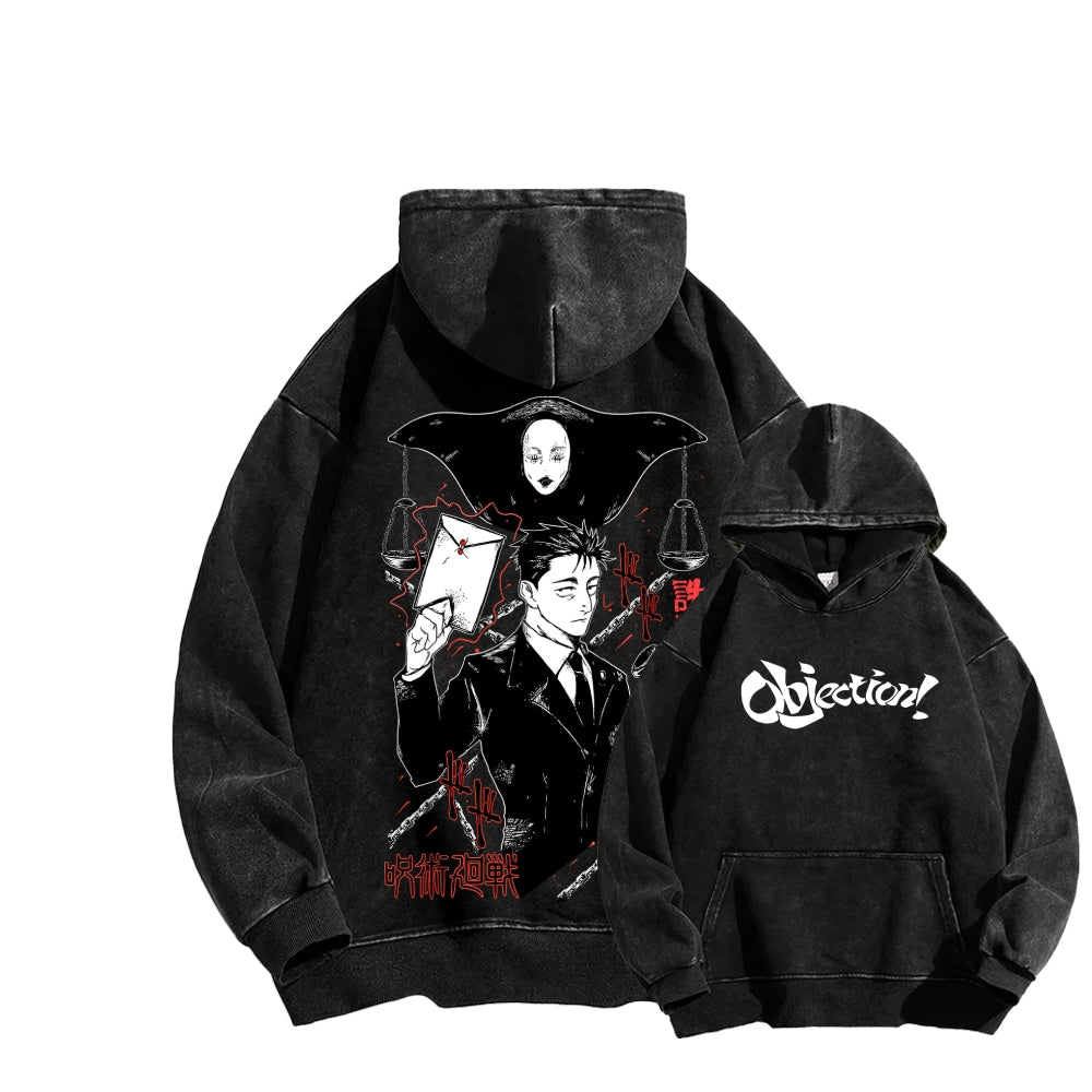 Jujutsu Kaisen Unisex Washed Hoodie 2603009483