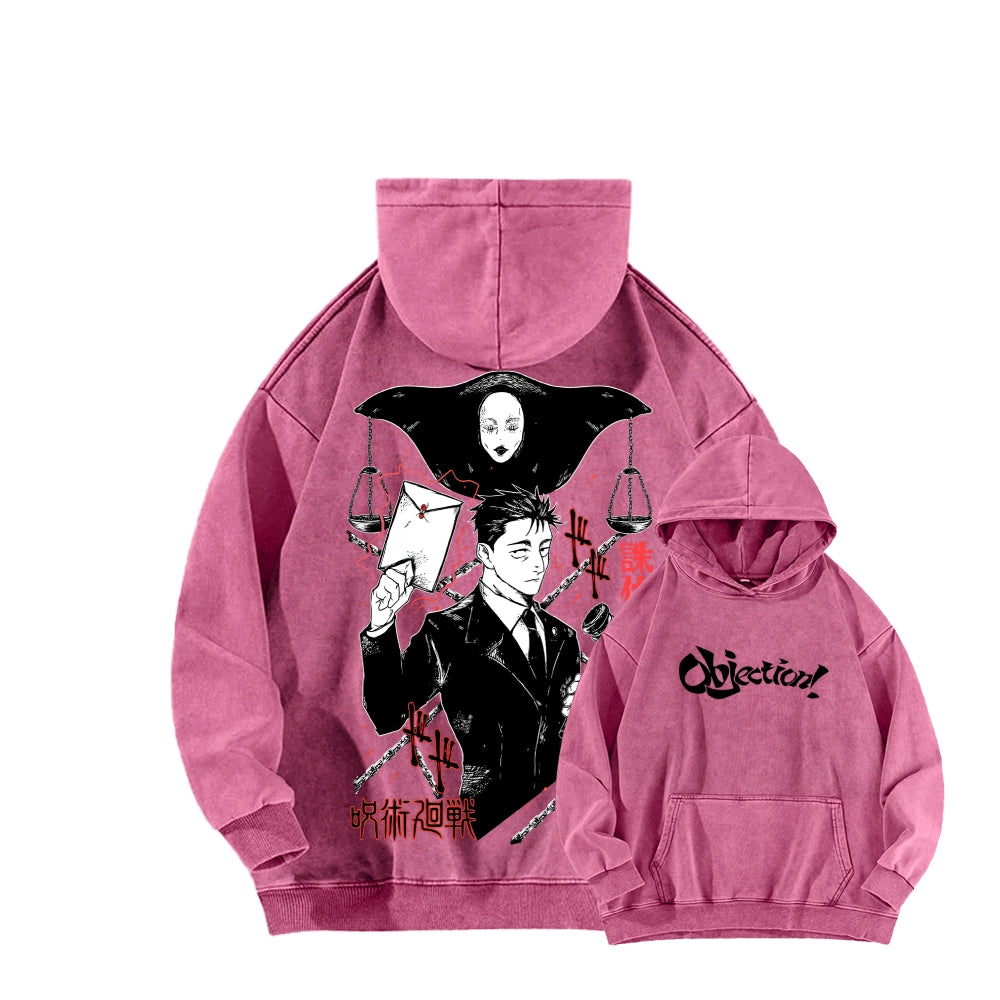 Jujutsu Kaisen Unisex Washed Hoodie 2603009483