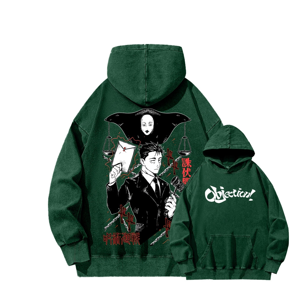 Jujutsu Kaisen Unisex Washed Hoodie 2603009483