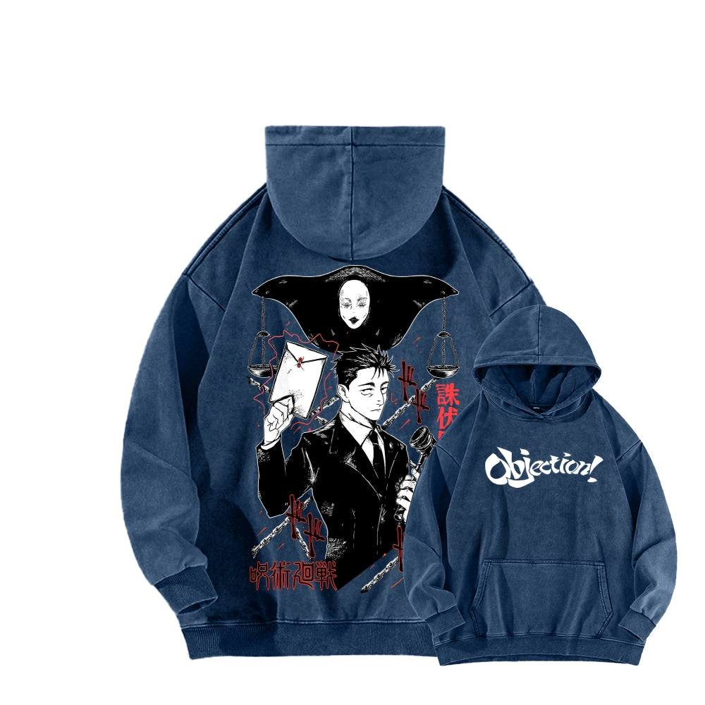 Jujutsu Kaisen Unisex Washed Hoodie 2603009483