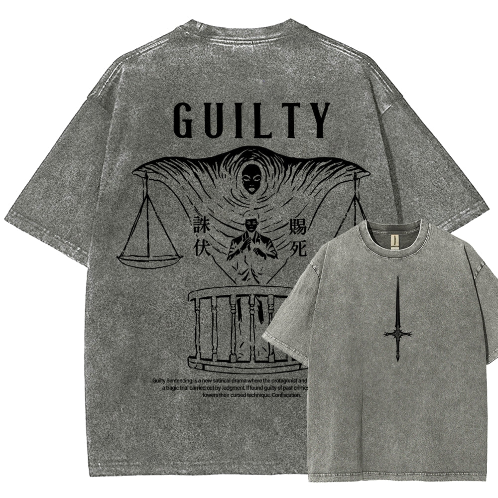 Jujutsu Kaisen Unisex Fit Washed T-Shirt 2603012177