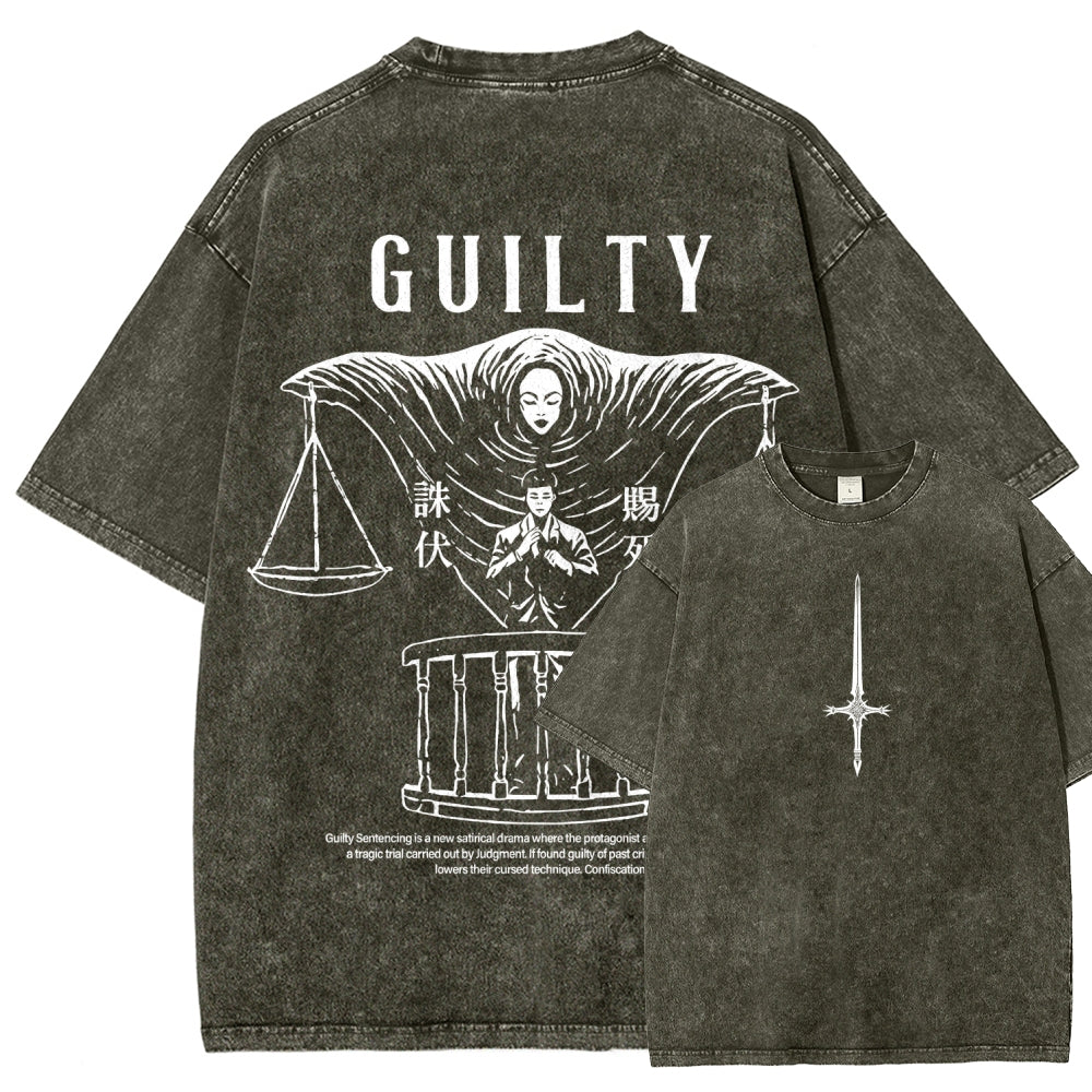 Jujutsu Kaisen Unisex Fit Washed T-Shirt 2603012177