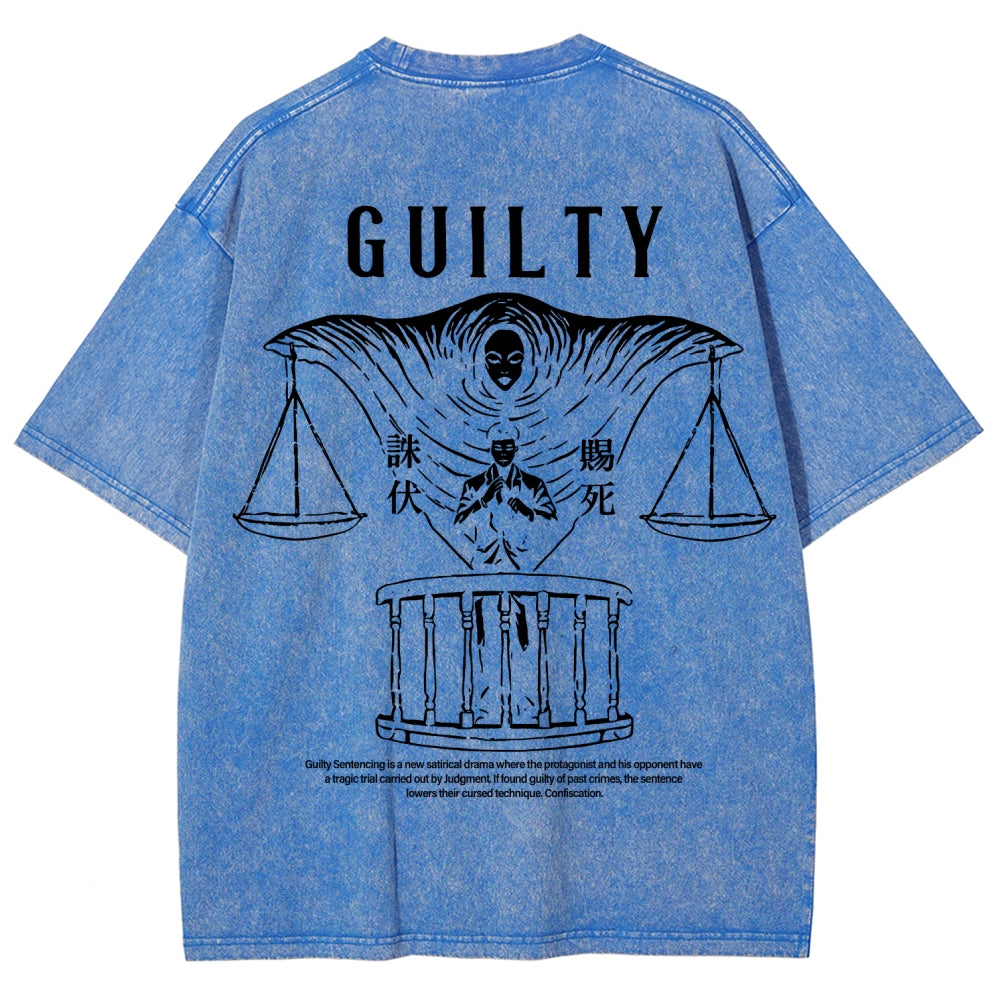 Jujutsu Kaisen Unisex Fit Washed T-Shirt 2603012177