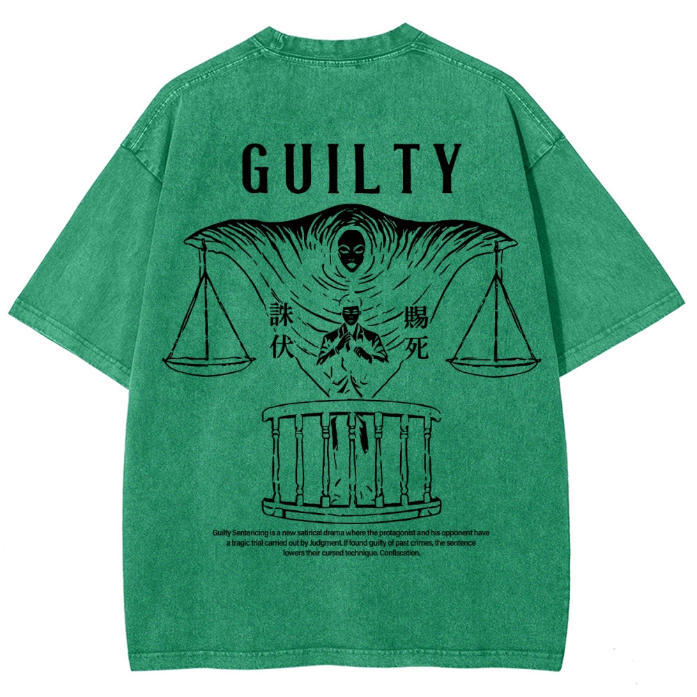 Jujutsu Kaisen Unisex Fit Washed T-Shirt 2603012177