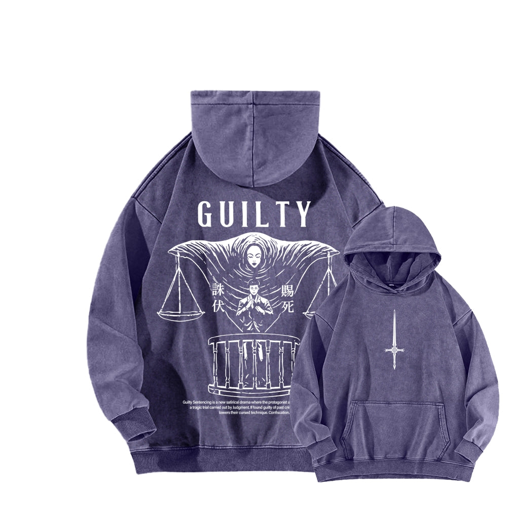 Jujutsu Kaisen Unisex Washed Hoodie 2603012179