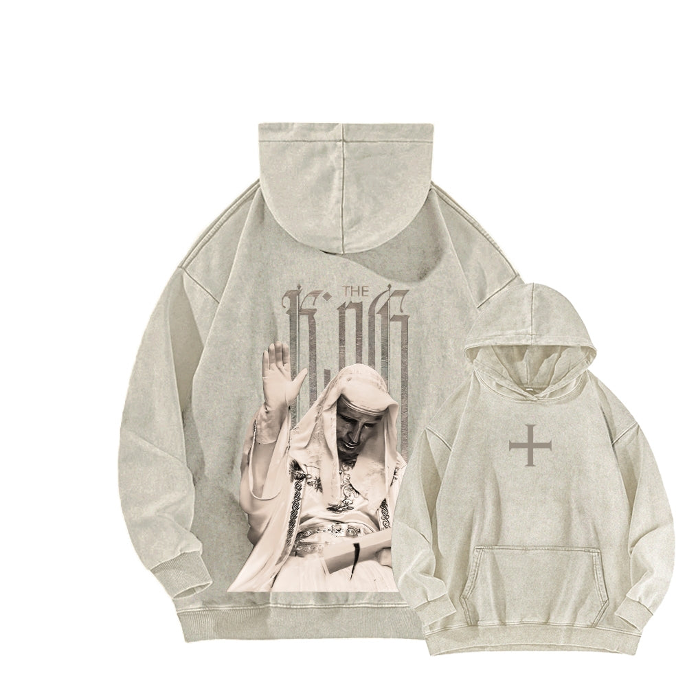 Baldwin IV Unisex Washed Hoodie 2603013935