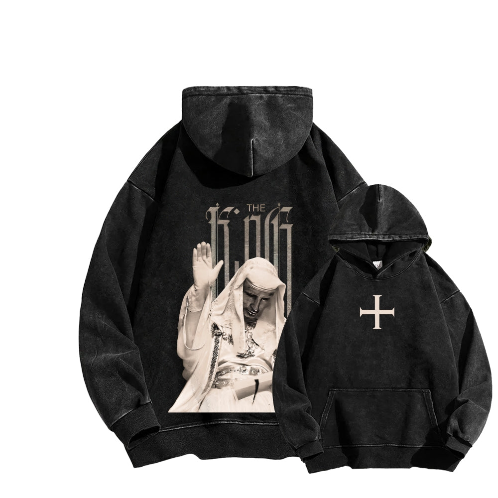 Baldwin IV Unisex Washed Hoodie 2603013935