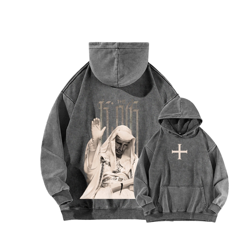 Baldwin IV Unisex Washed Hoodie 2603013935