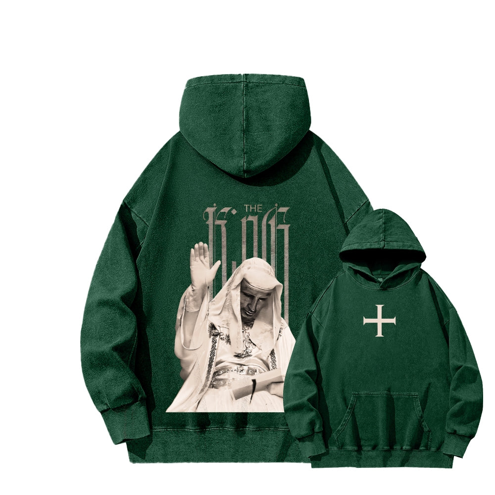 Baldwin IV Unisex Washed Hoodie 2603013935