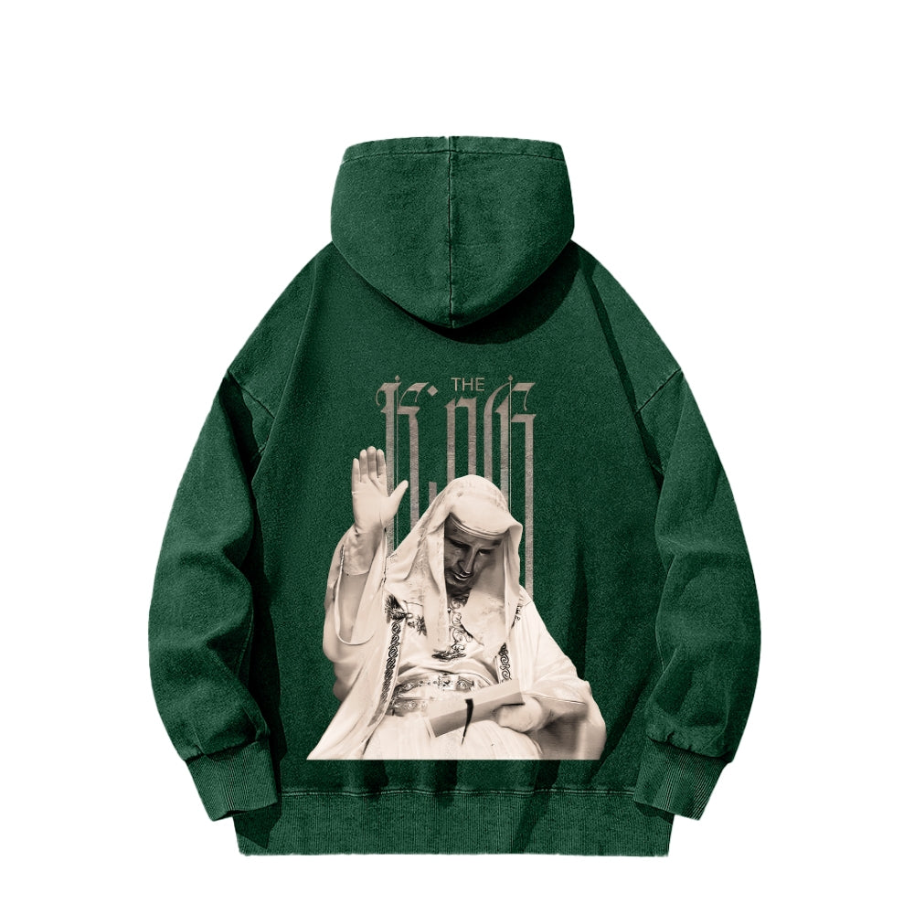 Baldwin IV Unisex Washed Hoodie 2603013935