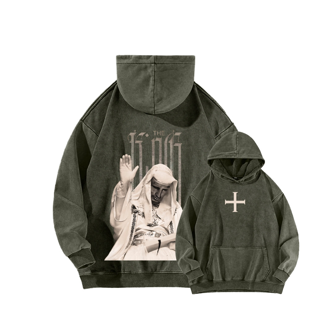 Baldwin IV Unisex Washed Hoodie 2603013935