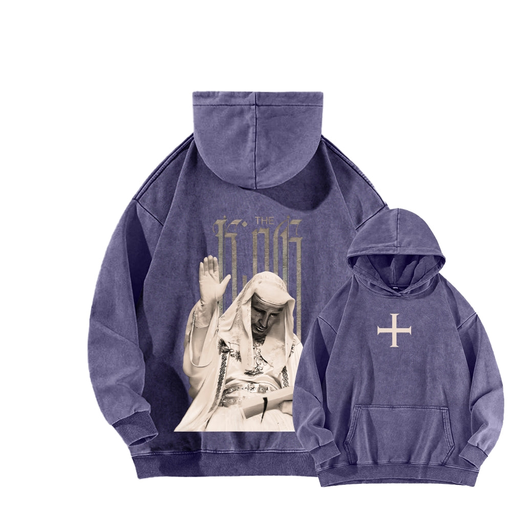 Baldwin IV Unisex Washed Hoodie 2603013935