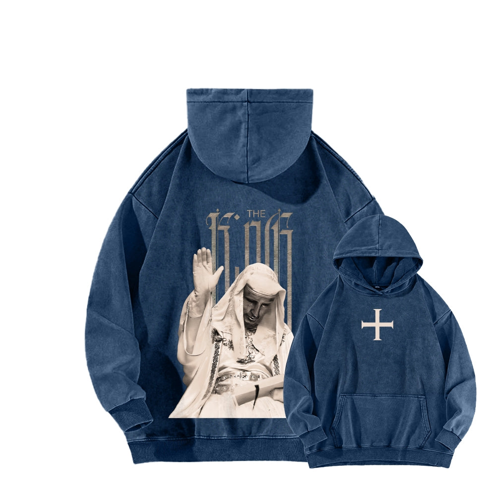 Baldwin IV Unisex Washed Hoodie 2603013935