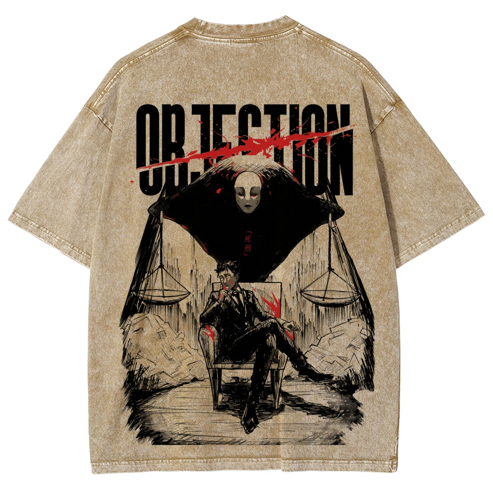 Jujutsu Kaisen Unisex Fit Washed T-Shirt 2603014133