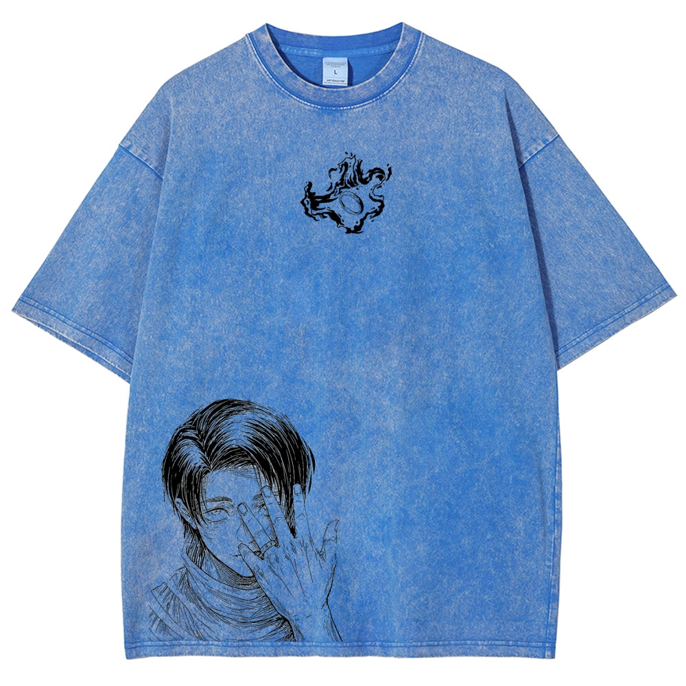 Jujutsu Kaisen Unisex Fit Washed T-Shirt 2603019218