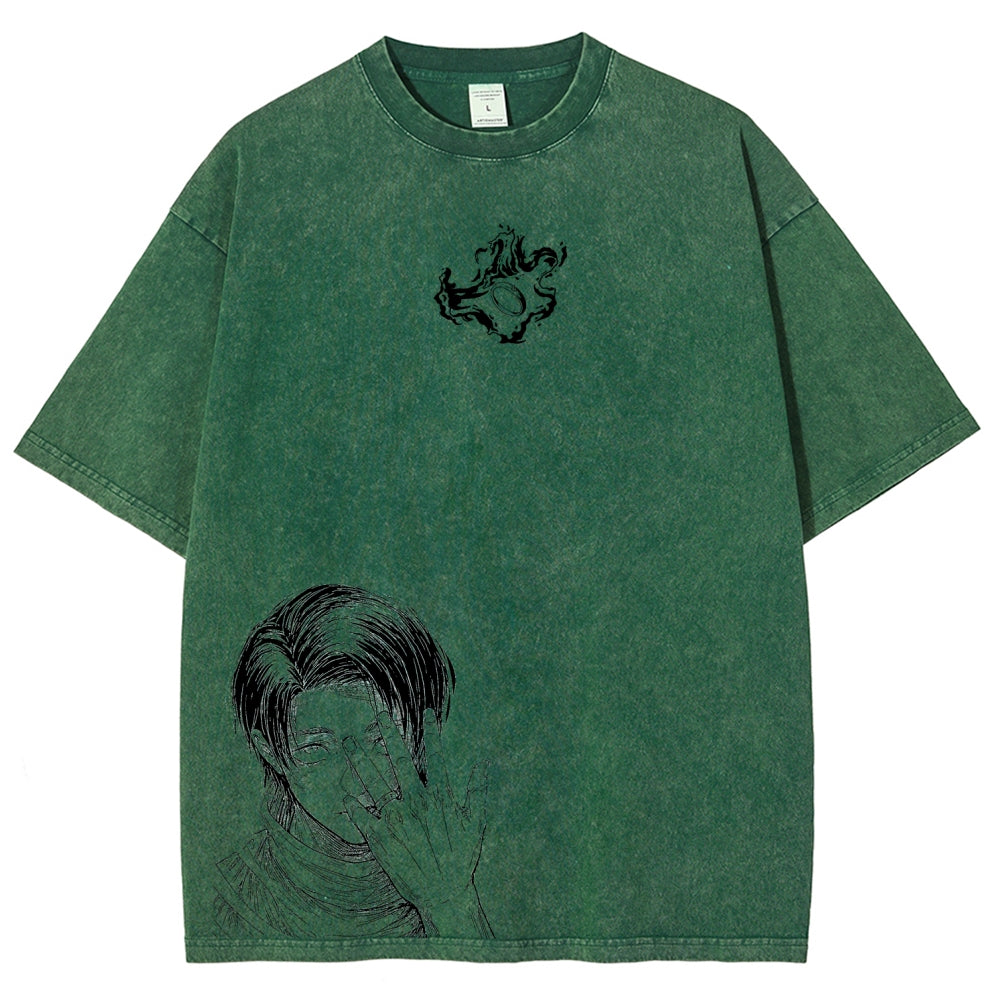 Jujutsu Kaisen Unisex Fit Washed T-Shirt 2603019218