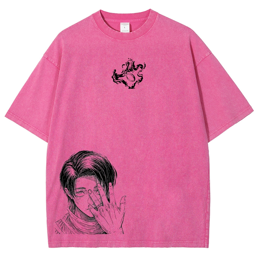Jujutsu Kaisen Unisex Fit Washed T-Shirt 2603019218