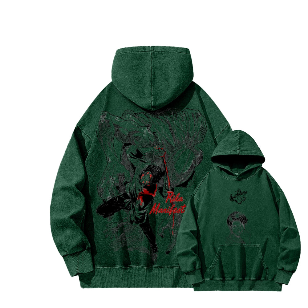 Jujutsu Kaisen Unisex Washed Hoodie 2603019229