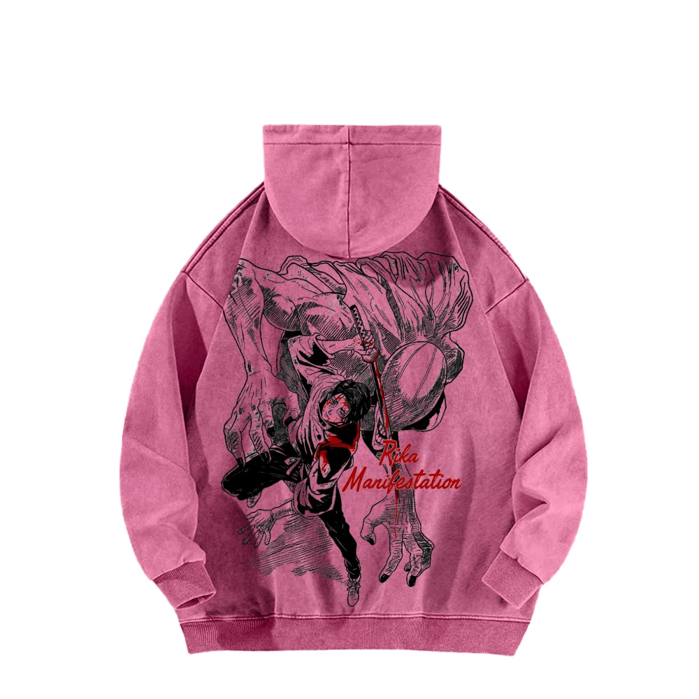 Jujutsu Kaisen Unisex Washed Hoodie 2603019229