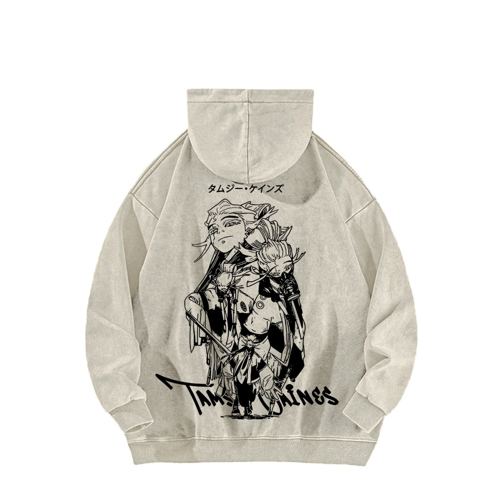 Gachiakuta Unisex Washed Hoodie 2603019896