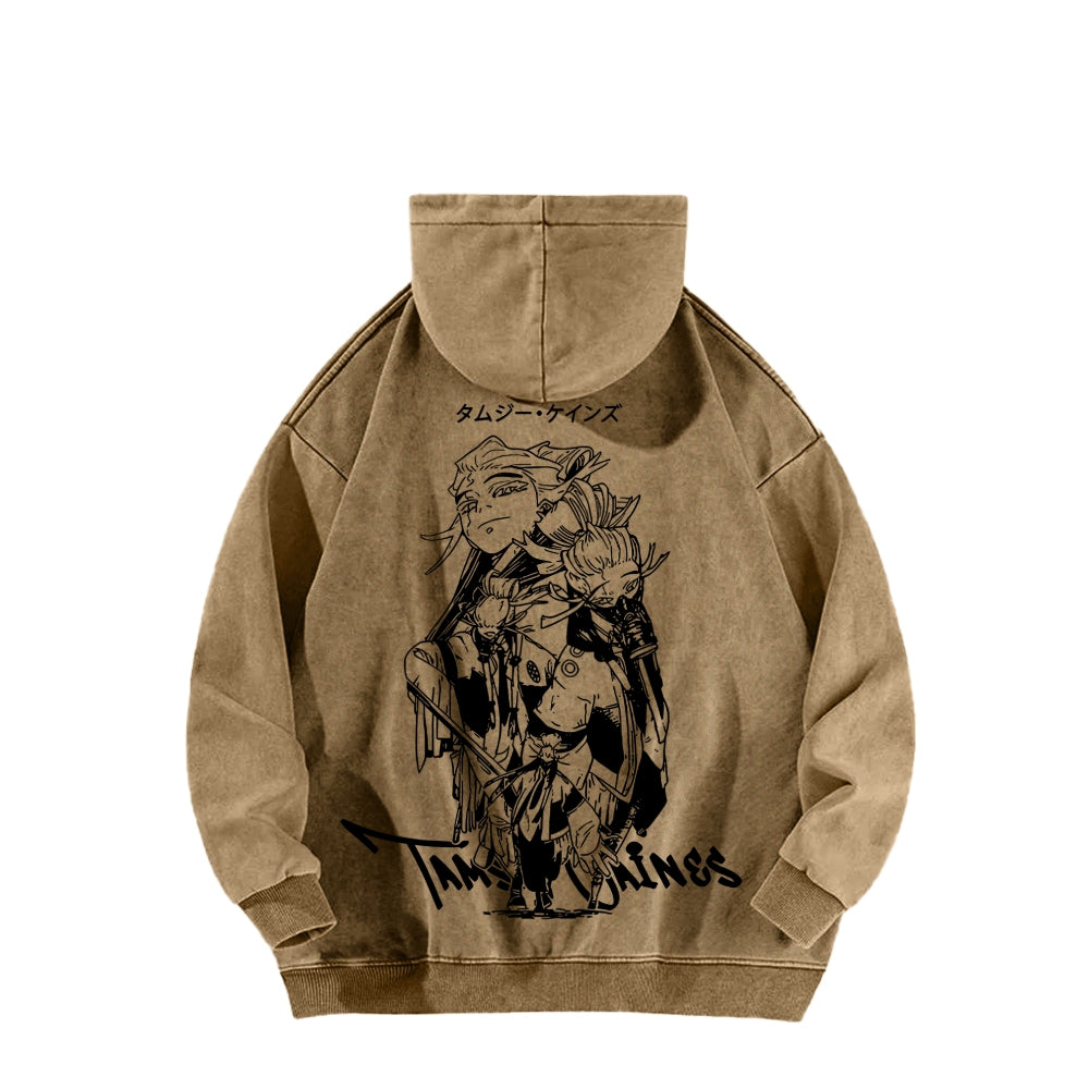 Gachiakuta Unisex Washed Hoodie 2603019896