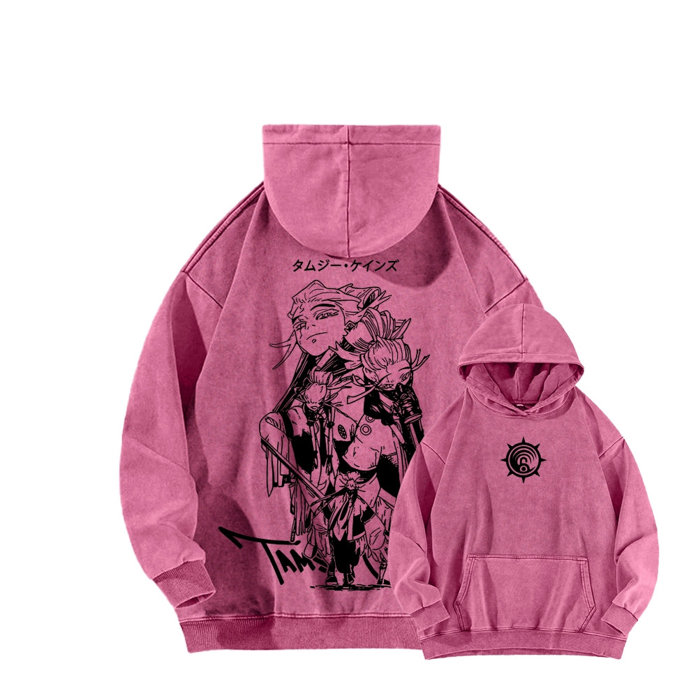 Gachiakuta Unisex Washed Hoodie 2603019896
