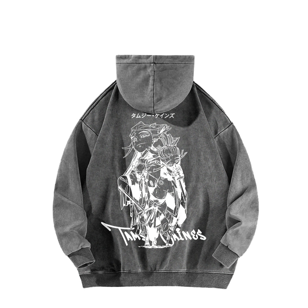 Gachiakuta Unisex Washed Hoodie 2603019896