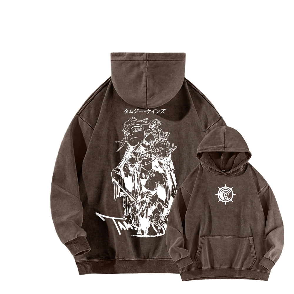 Gachiakuta Unisex Washed Hoodie 2603019896