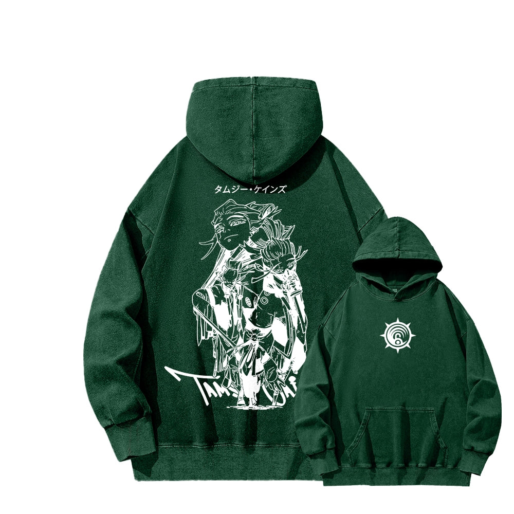 Gachiakuta Unisex Washed Hoodie 2603019896