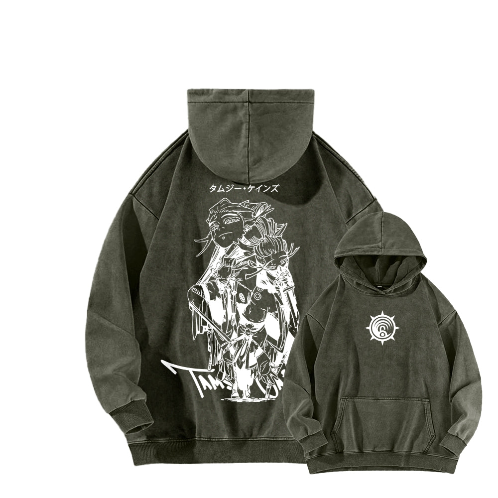 Gachiakuta Unisex Washed Hoodie 2603019896