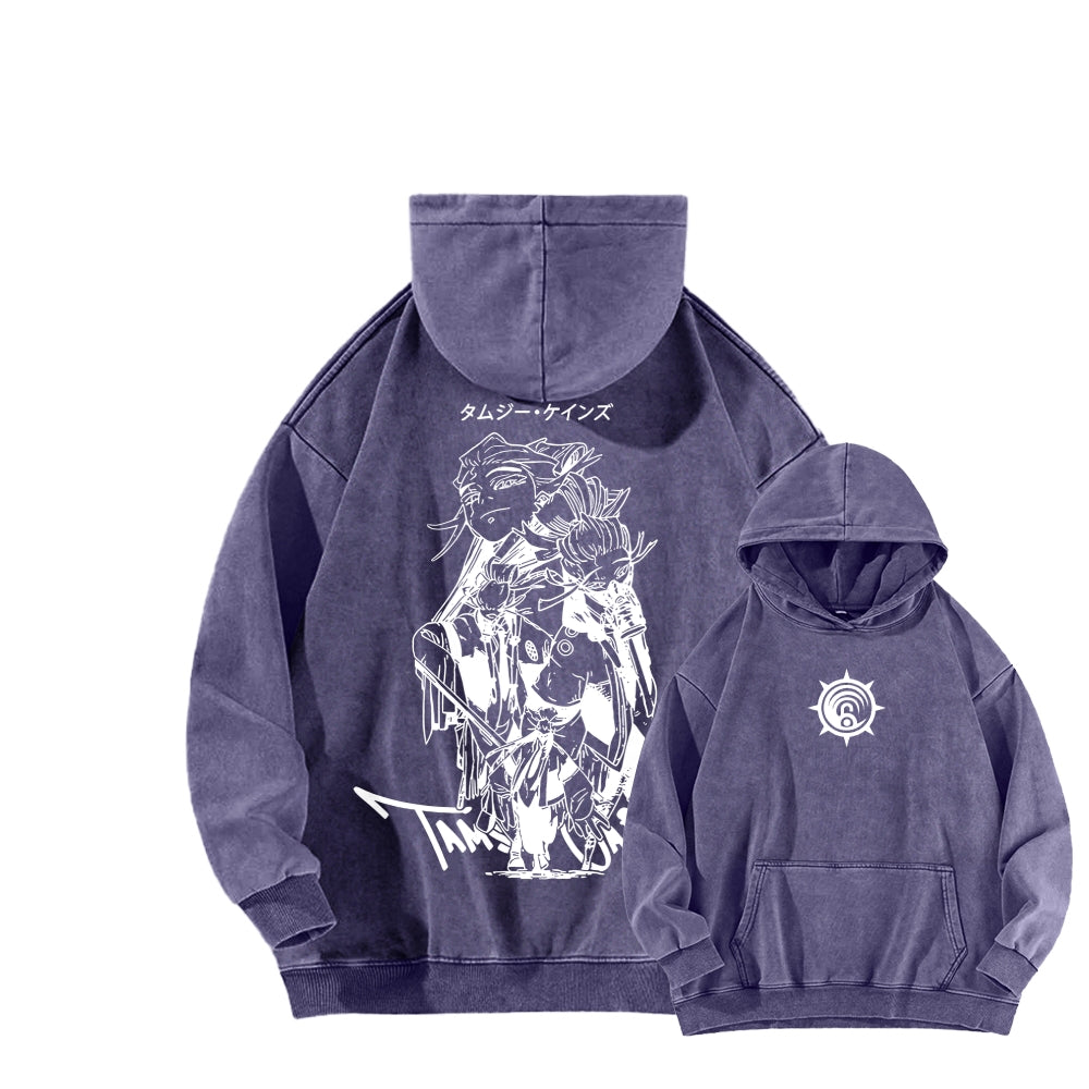 Gachiakuta Unisex Washed Hoodie 2603019896