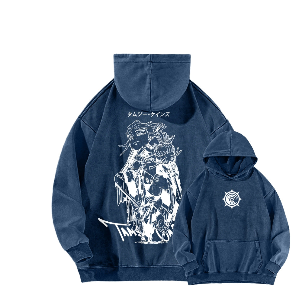 Gachiakuta Unisex Washed Hoodie 2603019896