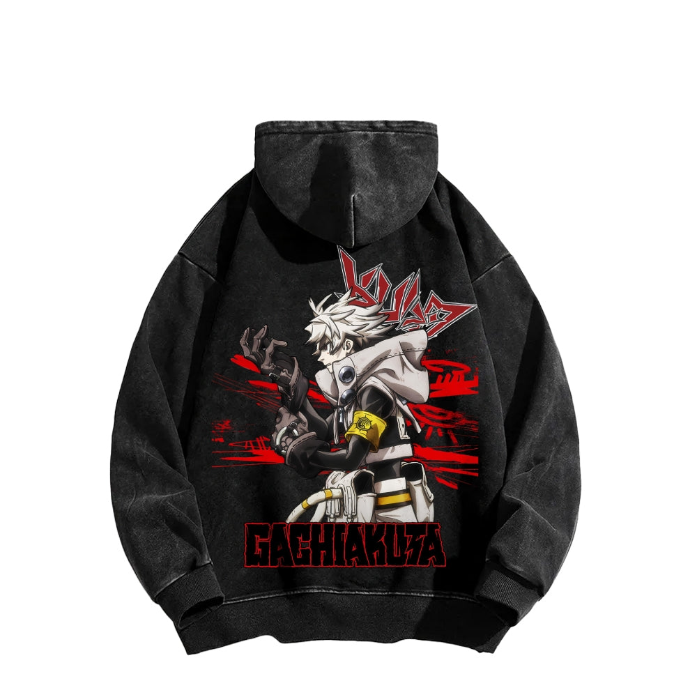 Gachiakuta Unisex Washed Hoodie 2603019898