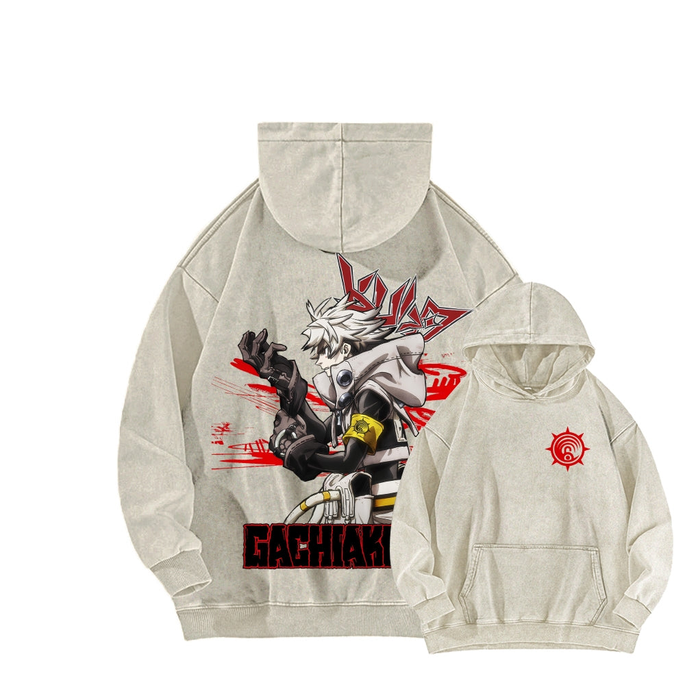 Gachiakuta Unisex Washed Hoodie 2603019898