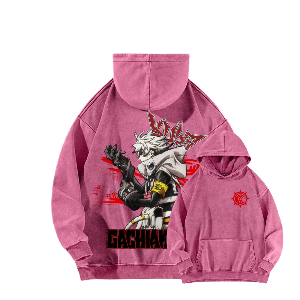 Gachiakuta Unisex Washed Hoodie 2603019898