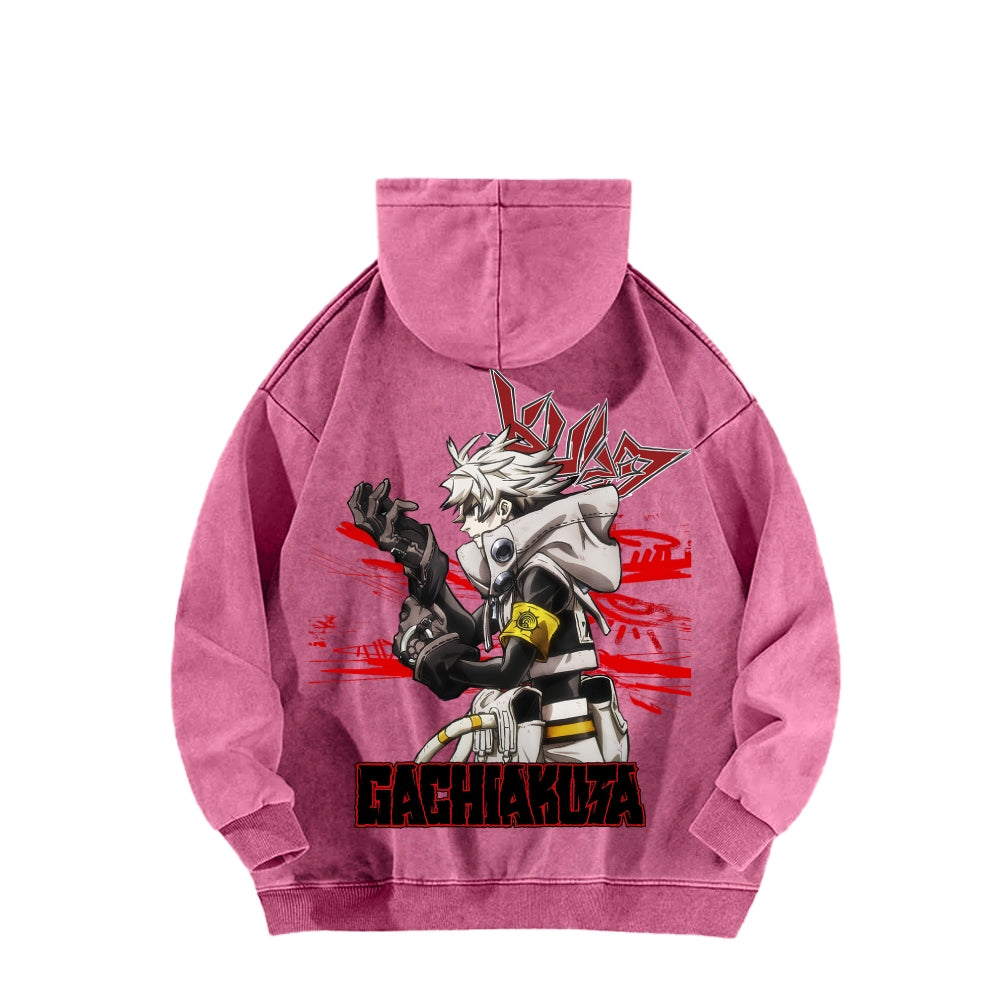 Gachiakuta Unisex Washed Hoodie 2603019898